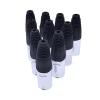 10 Piece 8p8c RJ45 net Work Waterproof Connector IP65 D Socket Panel ethernet Connector(10xsilvery Plug) view 4