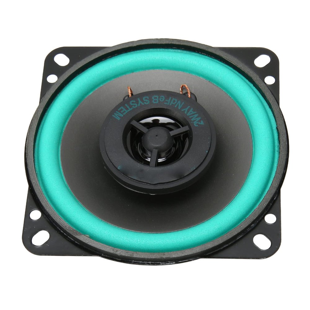 100W Car Speakers 4 Inch, Wear Coaxial Car Loudspeaker with Superior Voice Coil, High Class Sound Quality, for Car Sound Systems