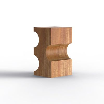 Rosewood Wooden Speaker Support Cone Stand Foot Base Pad Speaker Insulation Wire Holder Bracket Line Audio Support FT4045