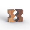 Rosewood Wooden Speaker Support Cone Stand Foot Base Pad Speaker Insulation Wire Holder Bracket Line Audio Support FT4045 view 2