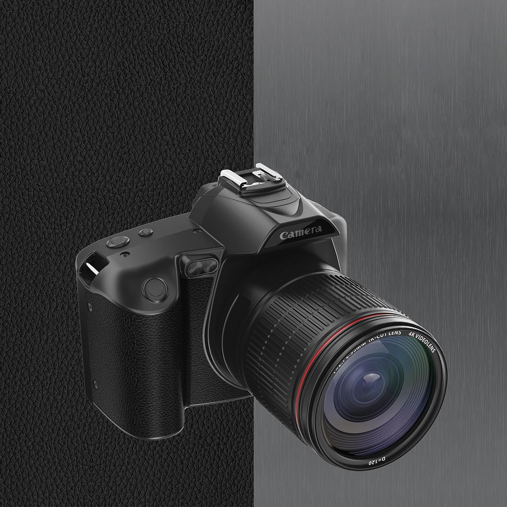 4K 64MP Digital Camera, Vlogging Camera for Photography and Video, 16X Digital Zoom, Connectivity, NightPhoto, Travel Camera with 3 Inch Screen