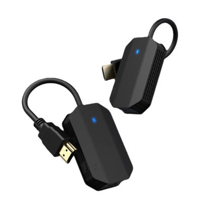 Transmitter Receiver, Dual Screen Cast & Extend, Multi to One Screen Cast, Sound and Video Synchronization, No Delay, Plug and Play