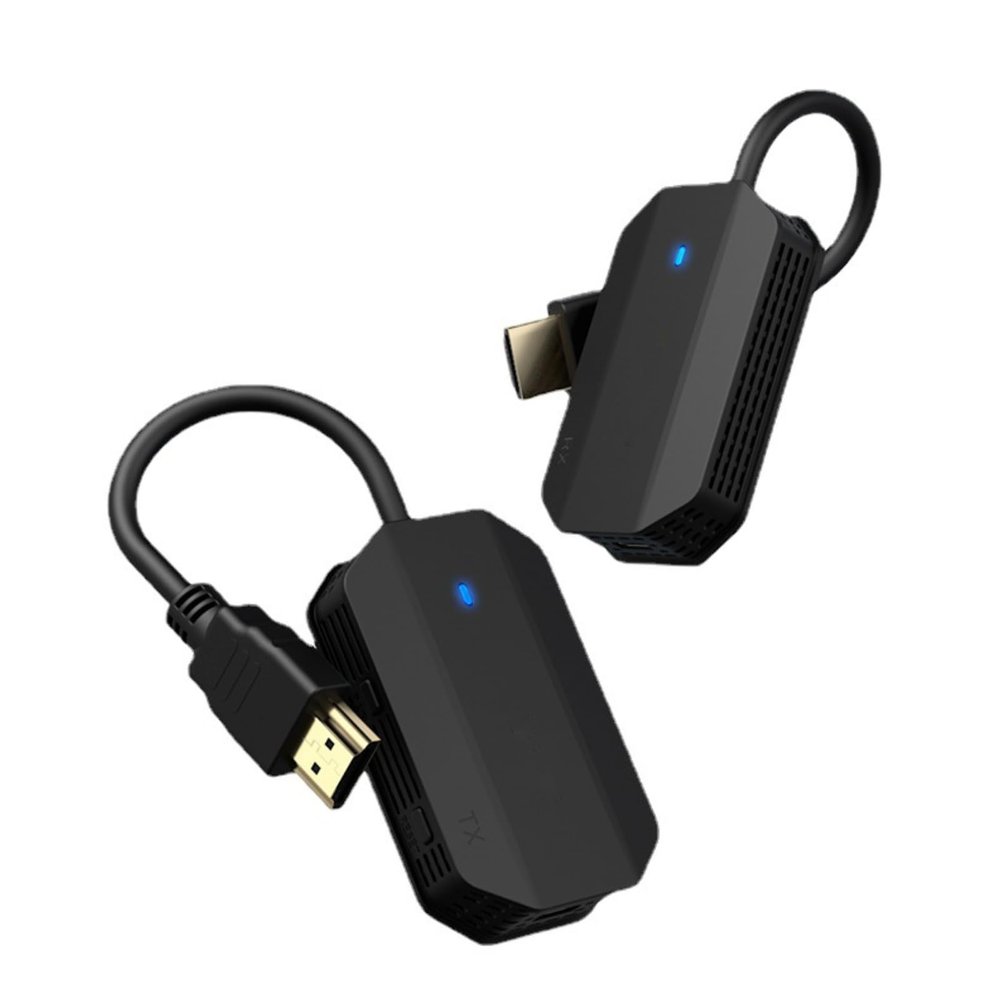 Transmitter Receiver, Dual Screen Cast & Extend, Multi to One Screen Cast, Sound and Video Synchronization, No Delay, Plug and Play