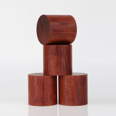 4Pcs 45 * 45mm Rosewood HiFi Audio Speakers Amplifier Chassis Anti-Shock Shock Absorber Foot Feet Pads Vibration Absorption Stands