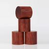 4Pcs 45 * 45mm Rosewood HiFi Audio Speakers Amplifier Chassis Anti-Shock Shock Absorber Foot Feet Pads Vibration Absorption Stands view 1