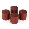 4Pcs 45 * 45mm Rosewood HiFi Audio Speakers Amplifier Chassis Anti-Shock Shock Absorber Foot Feet Pads Vibration Absorption Stands view 2