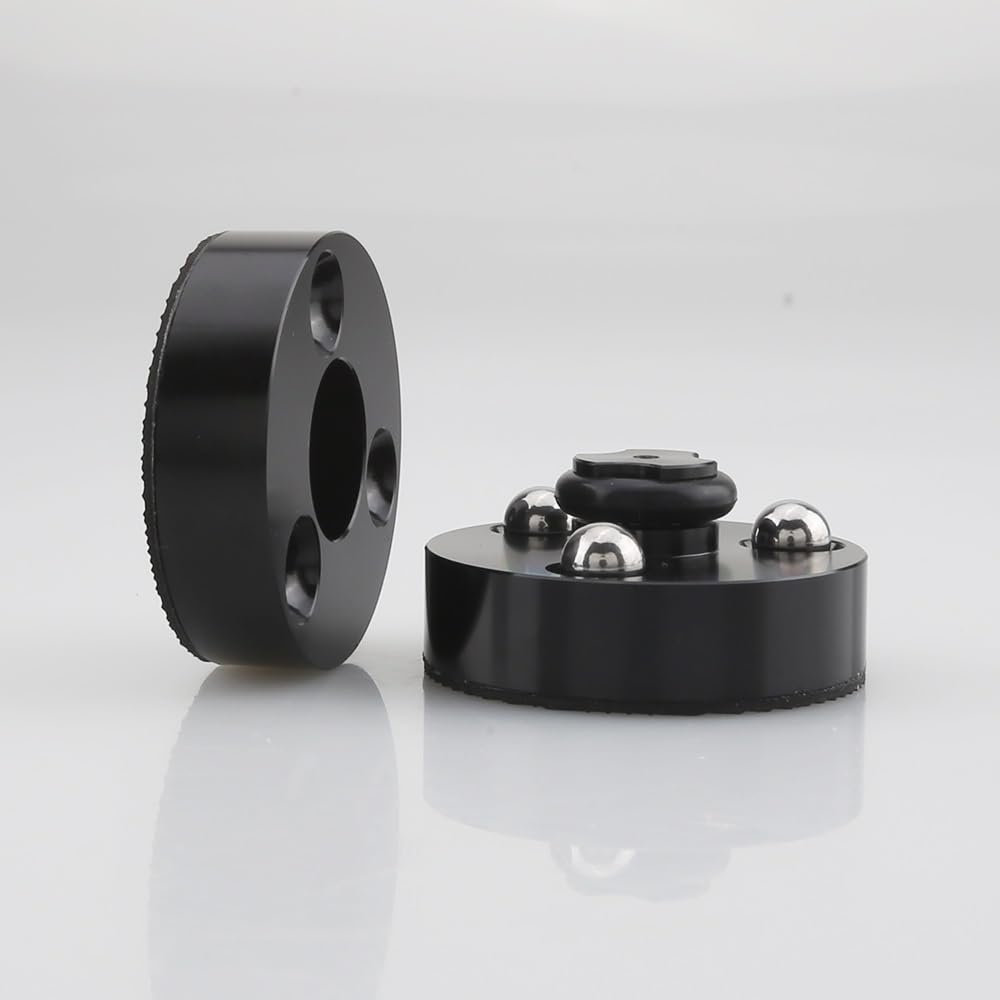4Pcs HiFi Audio Speakers Amplifier Chassis Beads Anti-Shock Shock Absorber Foot Pad Feet Pads Vibration Absorption Stands(IF4023G)