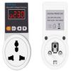 AC 220V 16A Automatic Adjustable Voltage Surge Protector Socket Power Safe Protector (Universal/UK/US/EU Plug) (Universal with Display), Default view 1