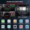 Inefala 8-Core 4+64G Android 15 Car Stereo Screen for Kia Soul 2014-2017(Manual A/C) Radio Upgrade, 9'' Touch Screen with Wireless CarPlay Android Auto, Mirror Link, GPS Navigation, AHD Backup Camera view 2