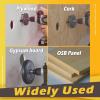 Regulateable Round Hole Saw Tool,  45-130 mm Wood Working Tools Hole Punch, Round Hole Opener Tool for Wood Boards Plastic view 3