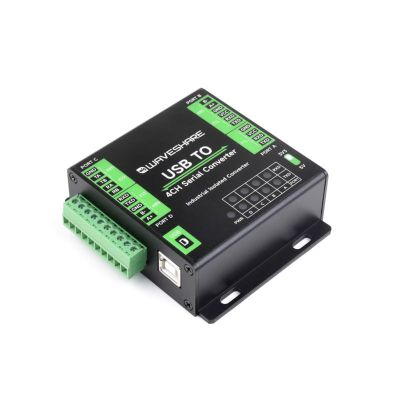 Industrial USB to 4-Ch Serial Converter Original FT4232HL Chip Supports USB to RS232/485/422/TTL Multiple Devices Applicable Multi-OS Compatible
