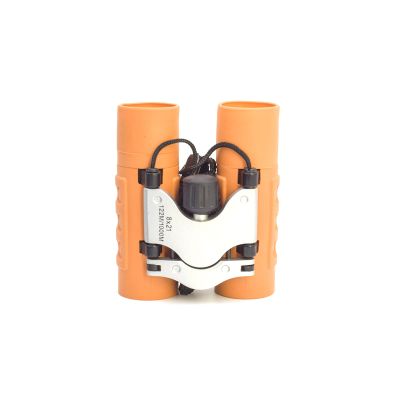 BIJOOT 8X21 Binoculars Telescope - Portable Type HD Telescope for Travel View,Orange