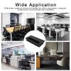 Gavigain Cable Management Box, Black Boxes with Cable Ties, Cable Organizer Box Set, Power Cover Cord Holder Protector, Wires Cable Organizer Hider Box for Home, Restaurant, Hotel view 2