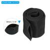 PATIKIL 2" Dia 3.3FT Nylon Protective Hose Sleeve, Cable Cover Sheath Protection for Welding Tig Torch Hydraulic Hose, Black view 2