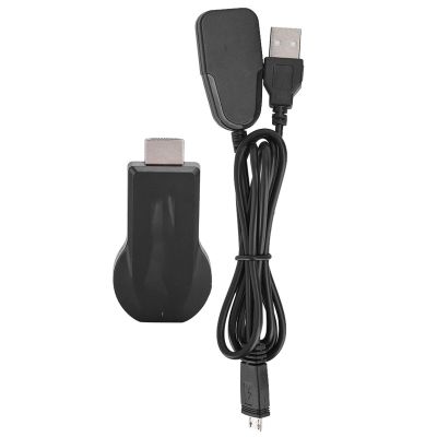 1080P HDMI Streaming Adapter, Display Receiver Dongle Adapter Compatible with Airplay, Miracast, DLNA, Supports 2.4G
