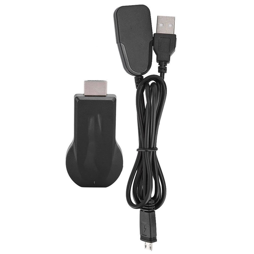 1080P HDMI Streaming Adapter, Display Receiver Dongle Adapter Compatible with Airplay, Miracast, DLNA, Supports 2.4G
