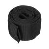 PATIKIL 1.5" Dia 6.5FT Nylon Protective Hose Sleeve, Cable Cover Sheath Protection for Welding Tig Torch Hydraulic Hose, Black view 1