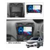 Candair Double Din Android 12 Car Stereo with Backup Camera 9 Inch Touch Screen Car Radio MP5 Player for Nissan Serena 4 2010~2016 Support 4G/WiFi/Carplay/Auto/USB/DSP/RDS,4g WiFi 8g+128g view 2