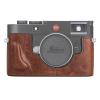 MUZIRI KINOKOO Case for Leica M11 M11-P M EV1, Premium Genuine Leather Protective Half Case for Leica M11/M11-P/M-EV1 Camera, with Hand Grip and Opening Bottom Design - Brown view 1