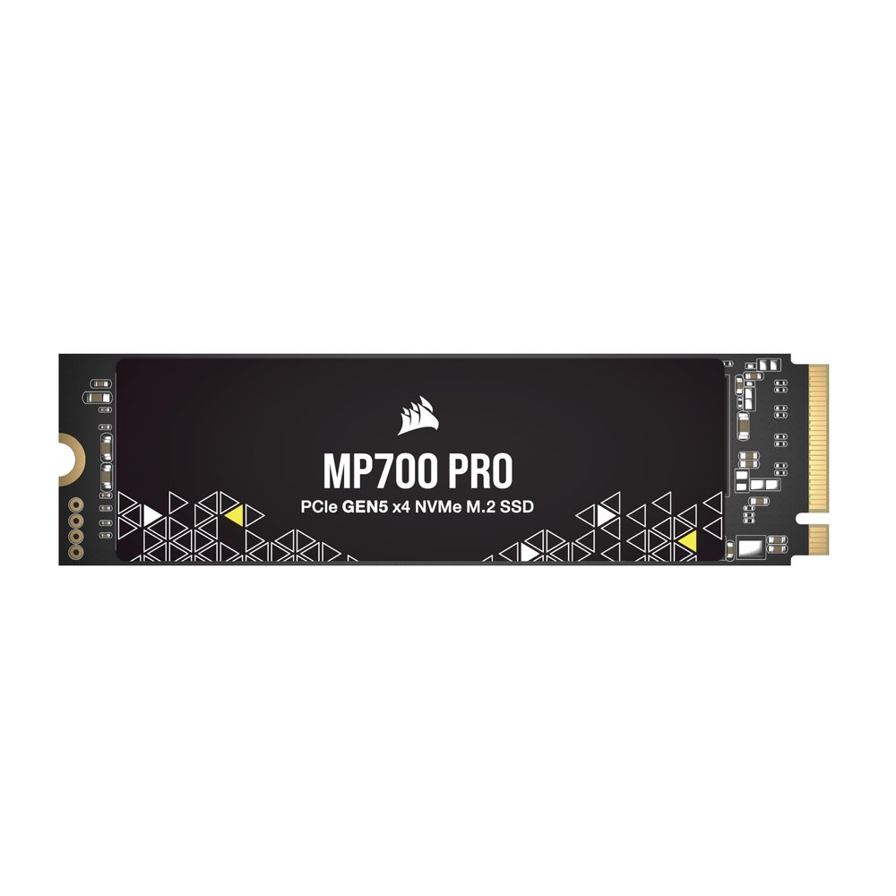 Corsair MP700 PRO 2TB M.2 PCIe Gen5 x4 NVMe 2.0 SSD  M.2 2280  Up to 12,400MB/sec Sequential Read  High-Density TLC NAND  Black