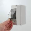 Charging Pile 2 Way Distribution Box Small Waterproof Case Din Rail Enclosure PC, ASDEHH231 view 2