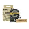 Epson LABELWORKS 218CPBBEPX Genuine Craft Paper Tape Cartridge - Black on Beige Craft Paper Label Maker Tape - 3/4" (18MM) Wide, 16.5' view 1