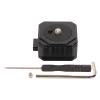 38mm Quick Release Plate for DSLR Tripod - Anti Loosening, Shake Reduction, Dovetail Slot Design, Universal Compatibility with Stabilizers andHead view 1