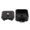 38mm Quick Release Plate for DSLR Tripod - Anti Loosening, Shake Reduction, Dovetail Slot Design, Universal Compatibility with Stabilizers andHead view 2
