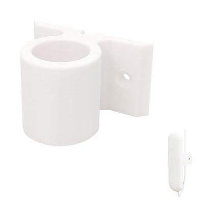 XINGBIRDS Wall Mount for Ubiquiti UAP-AC-M UniFi AC Mesh, White Wall Mount for Ubiquiti NanoStation LocoM2 LocoM5