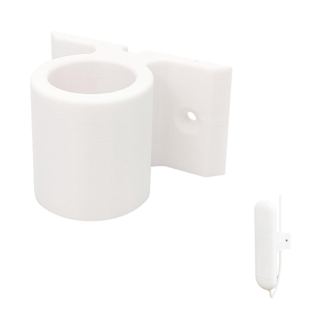 XINGBIRDS Wall Mount for Ubiquiti UAP-AC-M UniFi AC Mesh, White Wall Mount for Ubiquiti NanoStation LocoM2 LocoM5