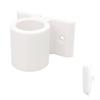 XINGBIRDS Wall Mount for Ubiquiti UAP-AC-M UniFi AC Mesh, White Wall Mount for Ubiquiti NanoStation LocoM2 LocoM5 view 1