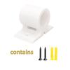 XINGBIRDS Wall Mount for Ubiquiti UAP-AC-M UniFi AC Mesh, White Wall Mount for Ubiquiti NanoStation LocoM2 LocoM5 view 2