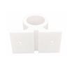 XINGBIRDS Wall Mount for Ubiquiti UAP-AC-M UniFi AC Mesh, White Wall Mount for Ubiquiti NanoStation LocoM2 LocoM5 view 3