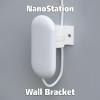 XINGBIRDS Wall Mount for Ubiquiti UAP-AC-M UniFi AC Mesh, White Wall Mount for Ubiquiti NanoStation LocoM2 LocoM5 view 4
