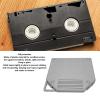 GOWENIC Empty Tape Reel Storage Box Professional Scratch Open Reel Recording Tape Box Case for 10 Inch Sound Tapes (Grey) view 2