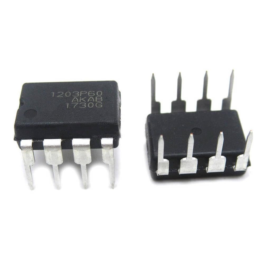 10pcs 1203P60 NCP1203P60 LCD Power Management chip Power Board Accessories Power chip DIP-8
