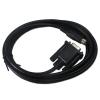 DOP(B)-DVP(9 Holes) Compatible DOP(B Series) Touch Screen Connect DVP Series PLC Communication Cable Cable Black 3m view 1