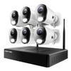 Night Owl 10 Channel Bluetooth Video Home Security Camera System with (6) Plug-in Wi-Fi 4K HD Indoor/Outdoor Spotlight Cameras with 2-Way Audio and 1TB Hard Drive (Expandable up to 10 Cameras) view 1