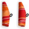 Micro Cordless Eyeglasses Orange & Red view 1
