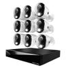Night Owl 2-Way Audio 20 Channel DVR Video Home Security Camera System with (9) Wired 4K HD Indoor/Outdoor Deterrence Cameras and 2TB Hard Drive (Add up to 4 Wi-Fi Cameras) (9 Camera) view 1