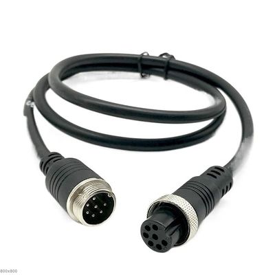 GatherTOOL 1Pc Long 1M GX16 2pin/ 3/4/ 5/6 /7/8 /10 Pin Male to Female Extension Cable GX-16 Aviation Wire Connector for CCTV Camera Security DVR (Size : 4Pin)