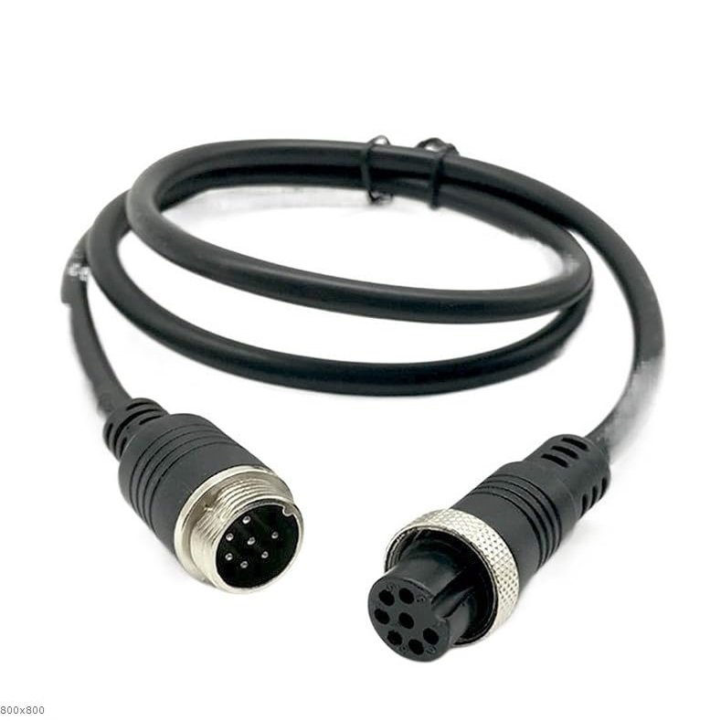 GatherTOOL 1Pc Long 1M GX16 2pin/ 3/4/ 5/6 /7/8 /10 Pin Male to Female Extension Cable GX-16 Aviation Wire Connector for CCTV Camera Security DVR (Size : 4Pin)