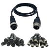 GatherTOOL 1Pc Long 1M GX16 2pin/ 3/4/ 5/6 /7/8 /10 Pin Male to Female Extension Cable GX-16 Aviation Wire Connector for CCTV Camera Security DVR (Size : 4Pin) view 2