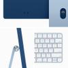 Apple 2023 iMac All-in-One Desktop Computer with M3 chip: 8-core CPU, 8-core GPU, 24-inch Retina Display, 8GB Unified Memory, 256GB SSD Storage, Matching Accessories. Works with iPhone/iPad; Blue view 3