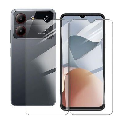 ZXLZKQ for ZTE Blade A54 Tempered Glass Screen Protector, [2 Pack] 9H Hardness Protective Film for ZTE Blade A54 (6.60"), High Clear, Anti Scratch, Bubble Free Tempered Glass Film