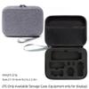 Osmo Pocket 3 Case,Camera Carrying Case Storage Box Handbag For DJI Osmo Pocket 3,Portable Travel Protective Bag with Soft Lining & Mesh Pocket,21 * 16 * 6CM (Black Lining+grey) view 4