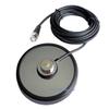 5" Magnet Radio Antenna Mount with 17' RG58/U Coaxial Cable and BNC Connector. for Scanners and Two-Way Radios. Tram 1240BNC view 1