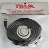 5" Magnet Radio Antenna Mount with 17' RG58/U Coaxial Cable and BNC Connector. for Scanners and Two-Way Radios. Tram 1240BNC view 2