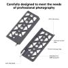 Camera Safety Dovetail Plate with 1/4 3/8 Inch Thread Hole and Standard Bayonet, 5 Inch Aluminum Alloy Lightweight Dovetail Mount Plate for BMPCC4K6K A7S3JTZ Camera Cage view 4
