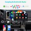 Dodge Ram 1500-3500 2013-2018 Auto A/C 13.1-Inch HD IPS Touch Screen with Apple Carplay & Android Auto, Bluetooth 5.0 GPS Navi Car Stereo view 4